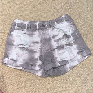 Forever 21 tie dye shorts